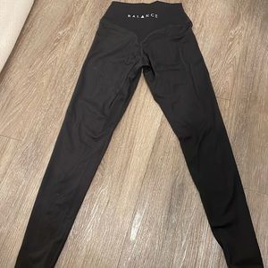 Black Balance leggings